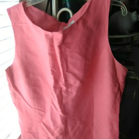 Deane and white linen dress - Picture 1 of 3